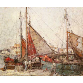 Fishing Boats, Honfleur