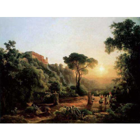 Landscape near Tivoli with Vintager Scenz