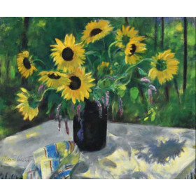 Still Life with Sunflowers