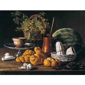 Still Life with Bread and a ChocalateSet