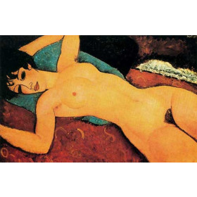 Sleeping Nude with Arms Open (Red Nude)