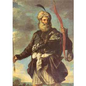 Barbary Pirate with a Bow