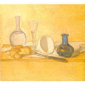 Still-Life with a Brioche