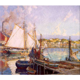 Summer, Gloucester Harbor