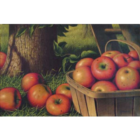 Still Life with Apples, Ladder and Tree