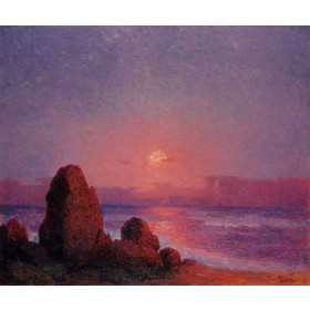 Sunset of the Breton Coast